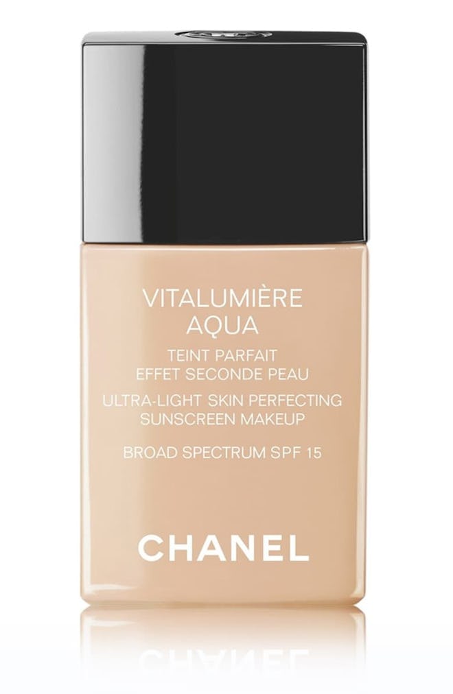 Chanel Vitalumiere Aqua Ultra-Light Skin Perfecting Sunscreen Makeup Broad Spectrum SPF 15
