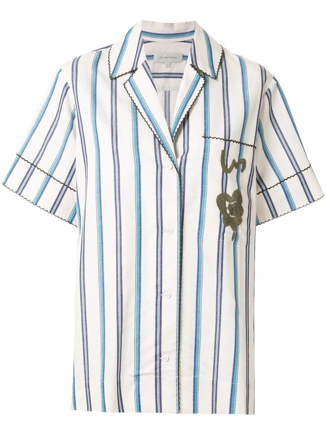 Short Sleeved Striped Shirt