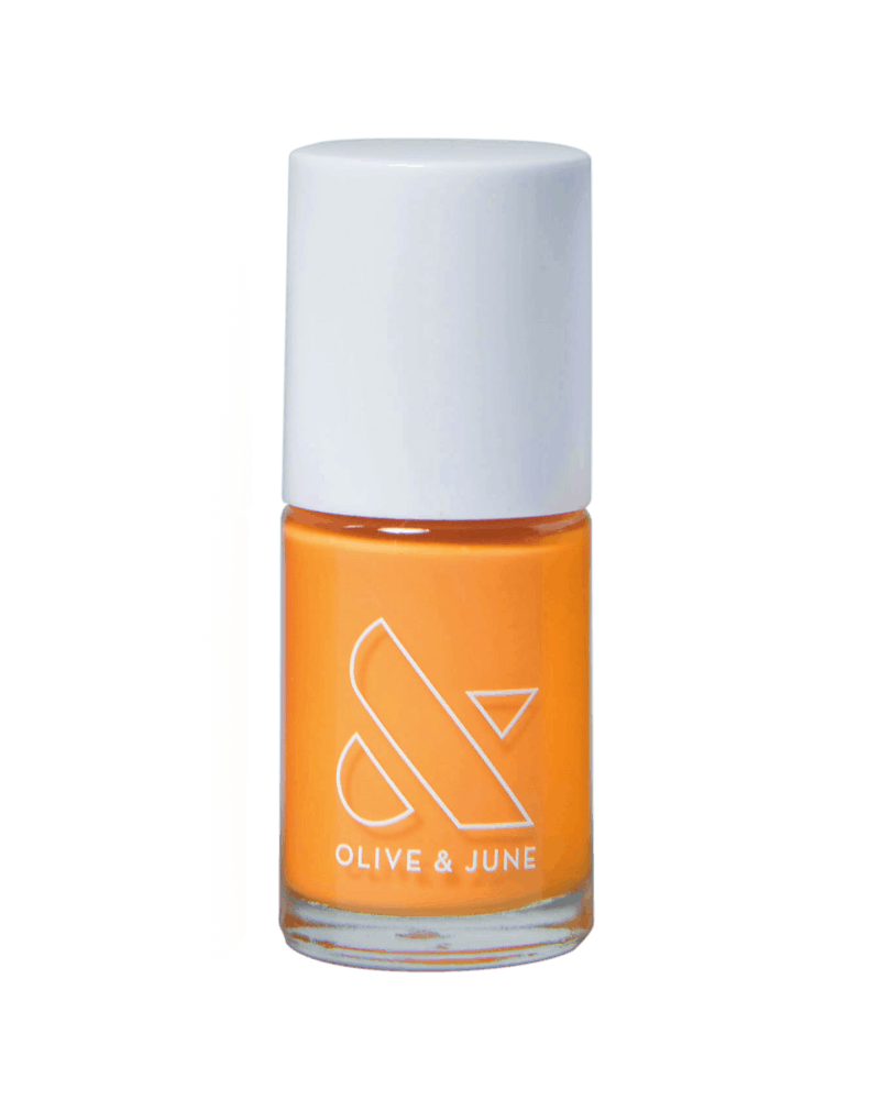 Sweet & Gracious orange color from Olive & June Loves Zeba Summer 2020 Collection