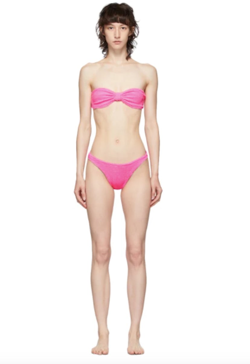 Pink Jean Bikini