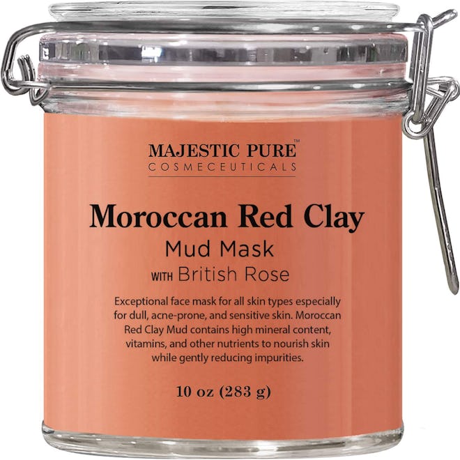MAJESTIC PURE Moroccan Red Clay Face Mask
