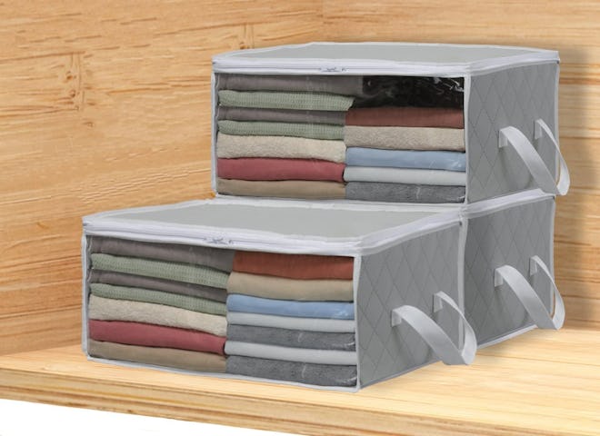 Simple Houseware Foldable Closet Organizers (3-Pack)