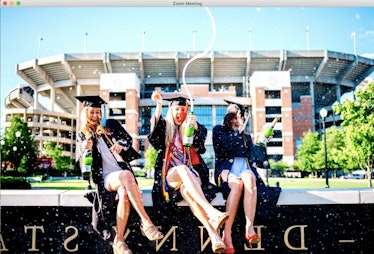 These Zoom Graduation backgrounds are perfect for a remote celebration.