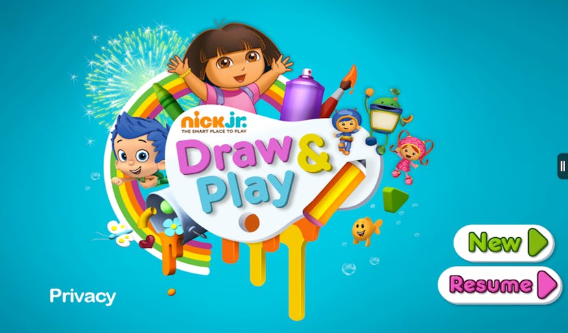 Nick Jr. Draw & Play Kindle app