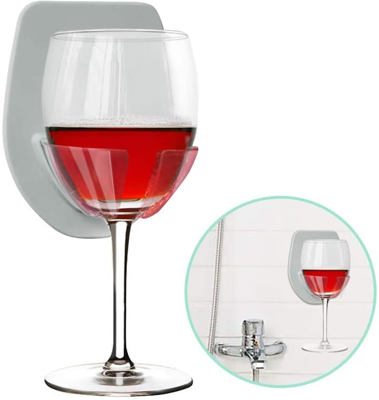 Gotega Wine Glass Holder for Bath