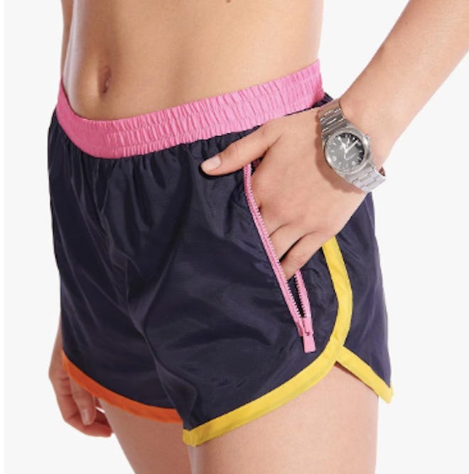 RUNNING SHORT | NAVY MULTI