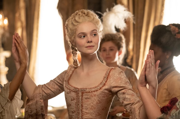 Elle Fanning as Catherine The Great in Hulu's 'The Great'