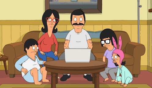 Gene, Linda, Bob, Tina, and Louise Belcher in 'Bob's Burgers' Season 10