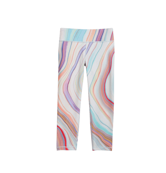 Printed Chit Chat Capri