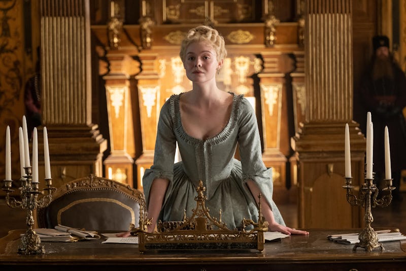 Elle Fanning in Hulu's The Great.