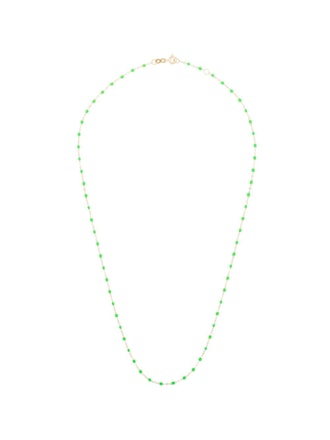 18kt Gold Neon Bead Necklace
