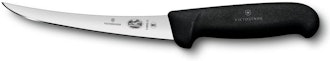 Victorinox Swiss Army Cutlery Fibrox Pro Curved Boning Knife, Semi-Stiff Blade (6 Inches)