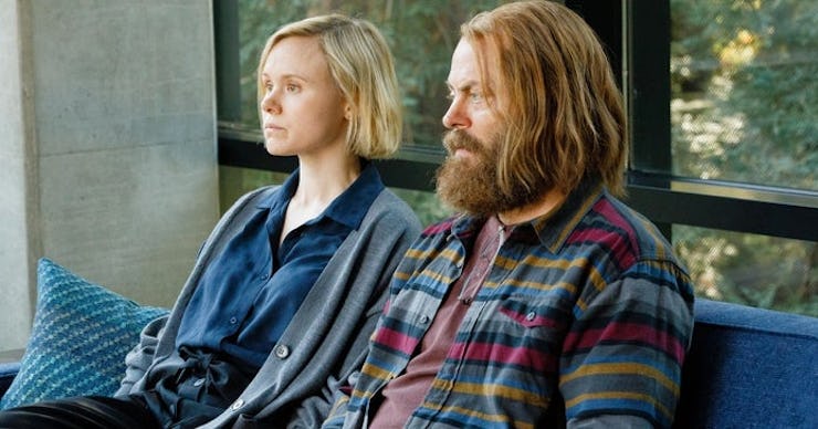 Katie and Forest in the FX/Hulu limited series 'Devs.'