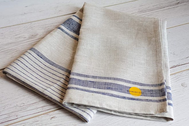 Harmony Idea Natural Linen 100% Flax Bath Towel