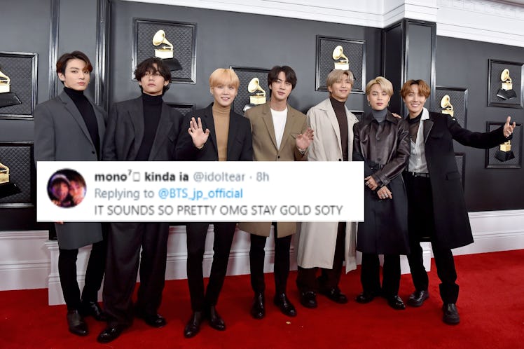 The sneak peek of BTS' new single "Stay Gold" has ARMYs freaking out.