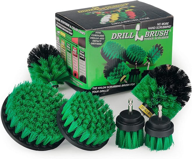 Drillbrush Scrub Brush Attachment Kit (7-Pieces)