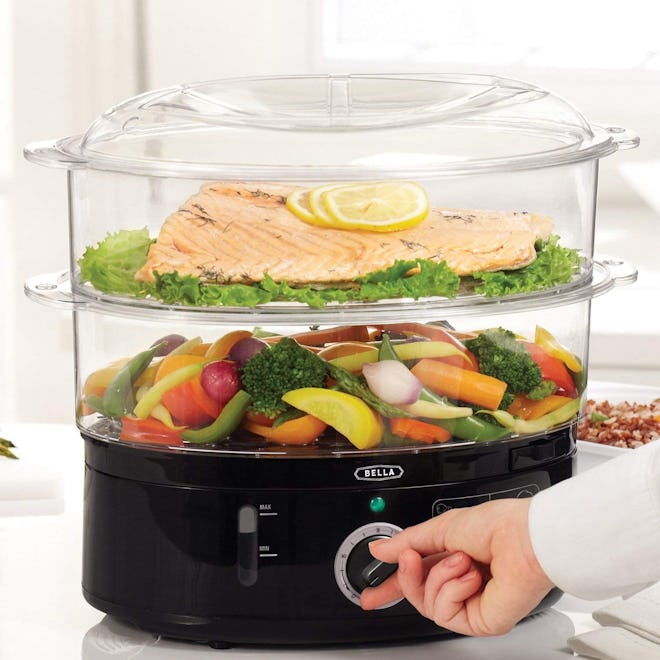 Bella Food Steamer with Stackable Baskets