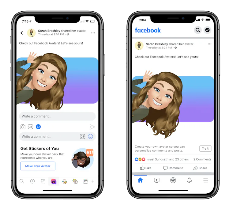 Here’s How To Create A Facebook Avatar & Get In On The Cute New Feature