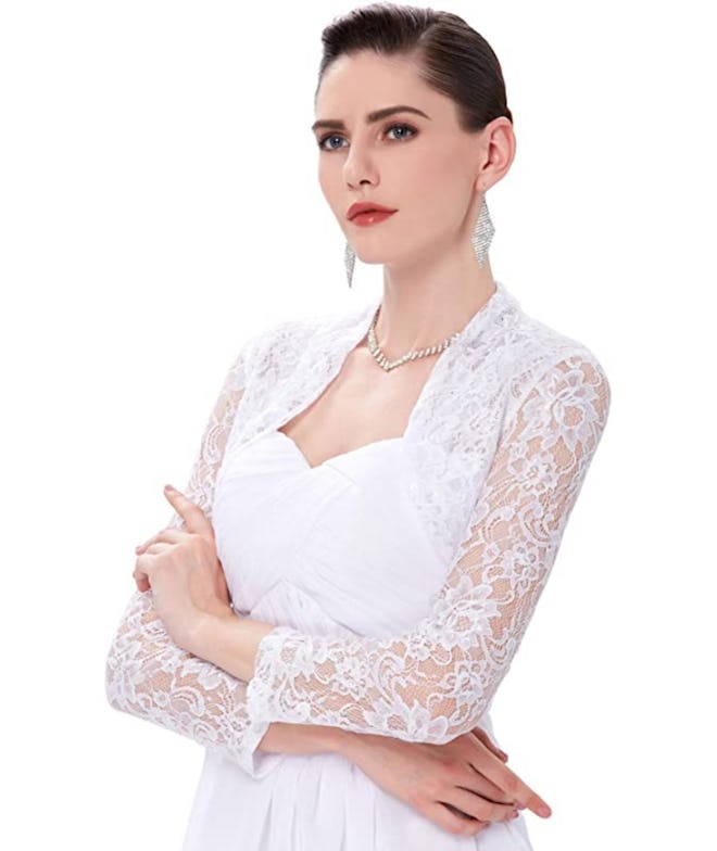 Belle Poque Long Sleeve Lace Cardigan