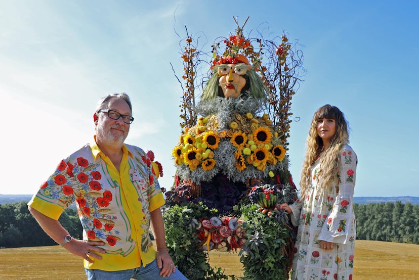 Natasia Demetriou and Vic Reeves on The Big Flower Fight