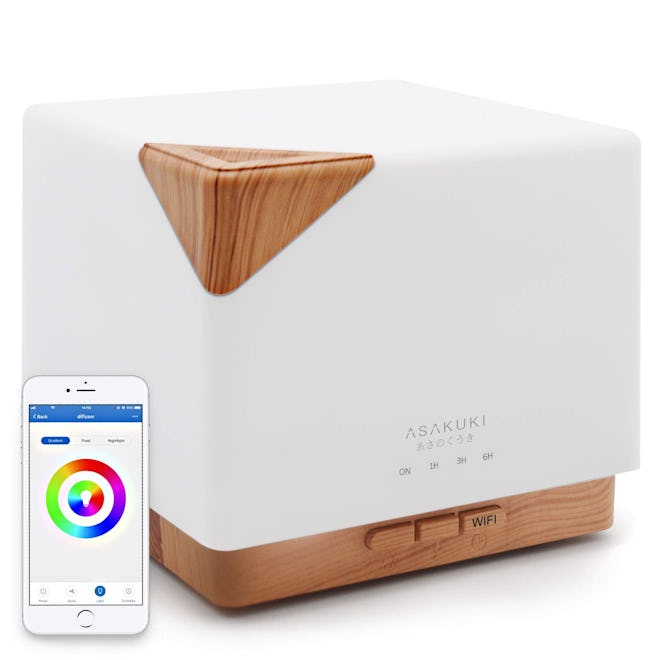 Asakuki Smart Wi-Fi Essential Oil Diffuser