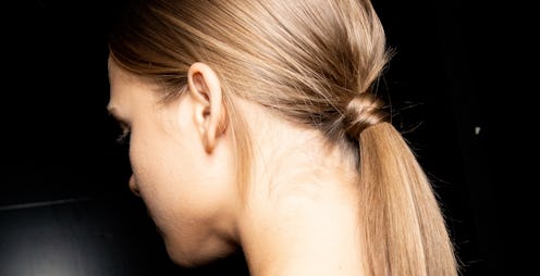 Color Wow's new Color Correcting Toning + Styling Foams neutralizes orange and yellow tones in brune...