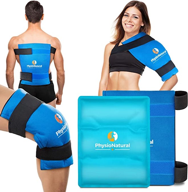 PhysioNatural Gel Ice Pack and Wrap