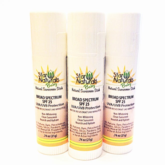 Star Naturals Sunscreen Baby Stick SPF 25 - 3 Pack