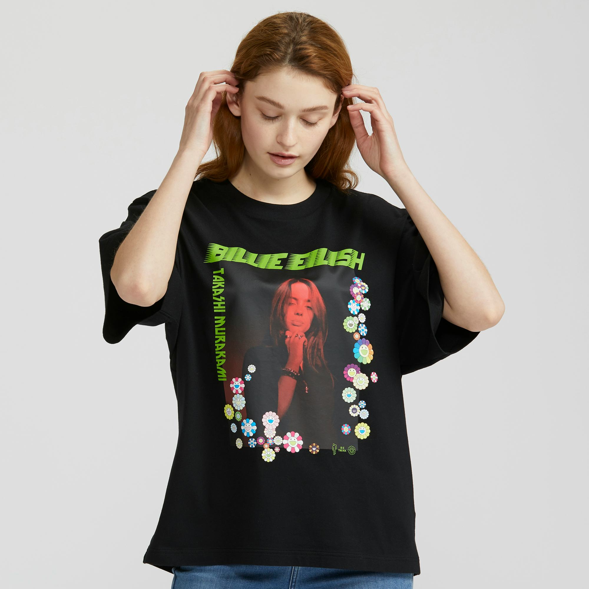 ミュージシャン Takashi Murakami Billie Eilish T-shirt Billie Eilish X Takashi Murakami X UNIQLO Unisex Short