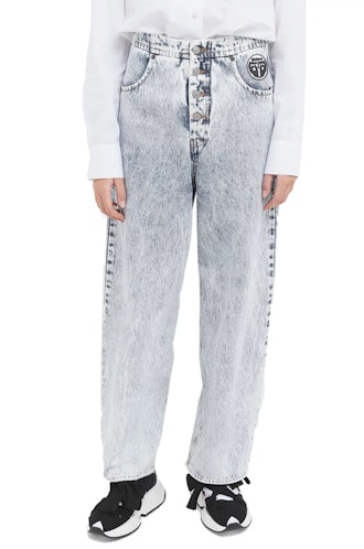 Snow Denim High-Waisted Jeans