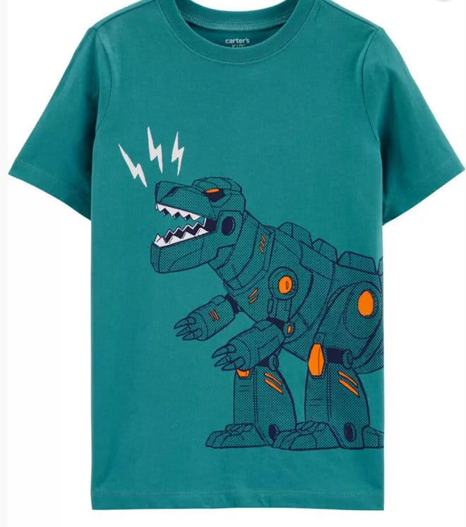 Robot Dinosaur Jersey Tee