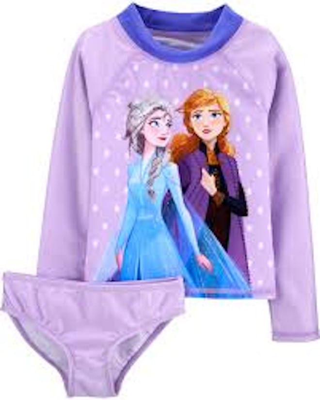 Disney Frozen 2 Rashguard Set