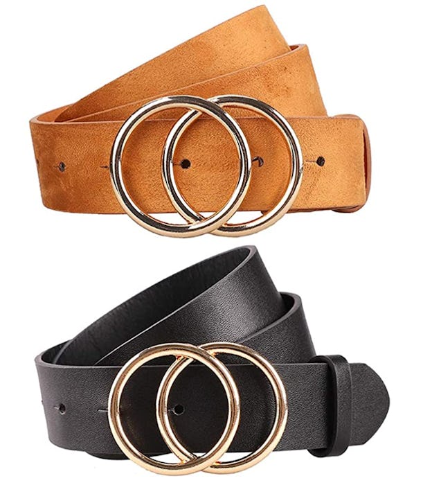 Earnda Women's Leather Belt 