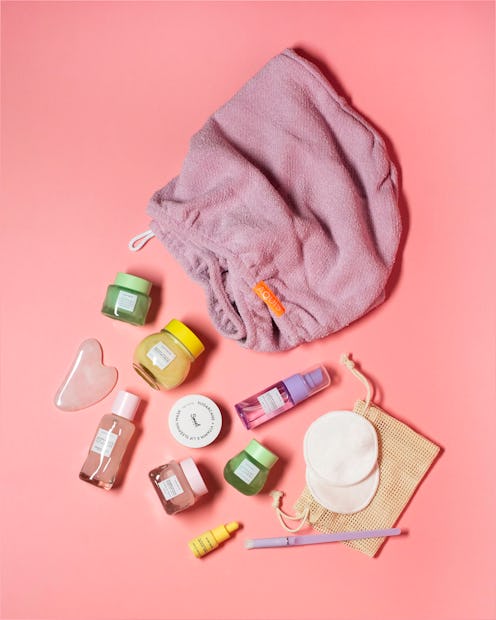 Glow Recipe's at-home spa kit gives you everything you need for a DIY facial. 