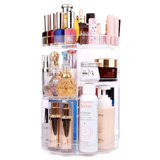 360 Degree Spinning Makeup Organizer