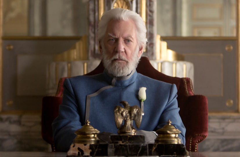 President Snow in The Hunger Games