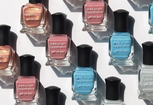 2020's blue nail polish trend from Deborah Lippmann's new collection.