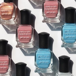 2020's blue nail polish trend from Deborah Lippmann's new collection.