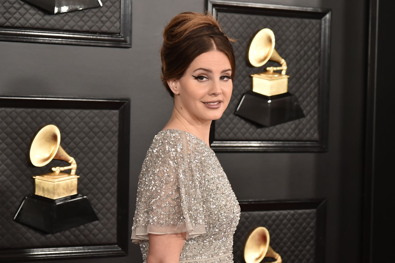  Lana Del Rey attends the 62nd Annual Grammy Awards at Staples Center on January 26, 2020 in Los Ang...