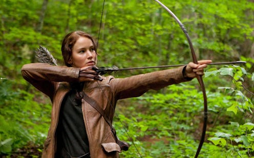 Katniss Everdeen in The Hunger Games