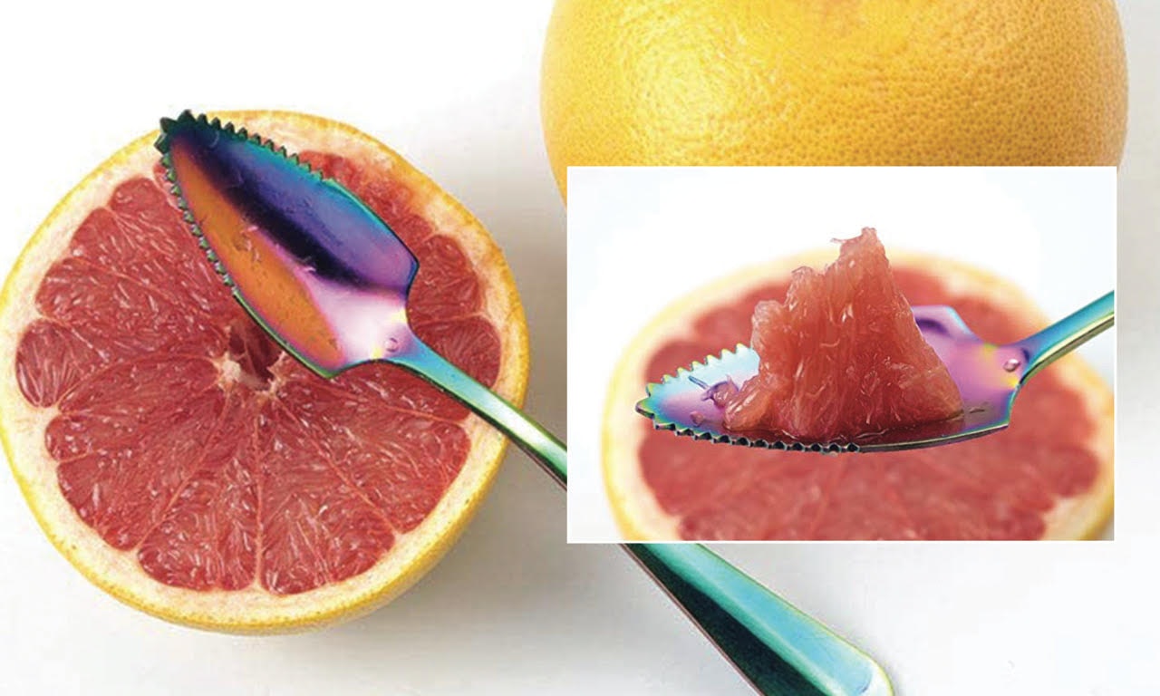 sharpened grapefruit spoon