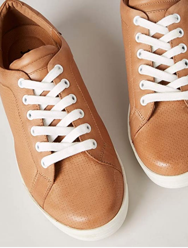 find. Women's Leather Low-Top Sneakers
