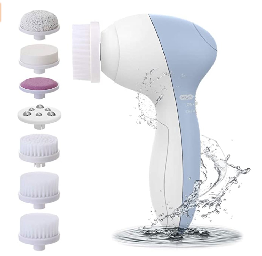 PIXNOR Facial Cleansing Brush (7-Pieces)