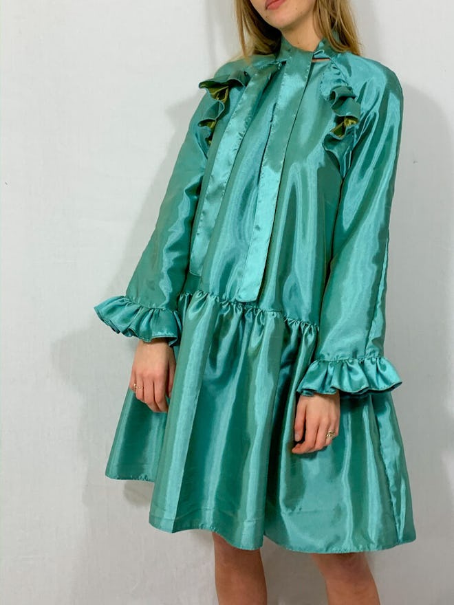 Aquamarine Taffeta