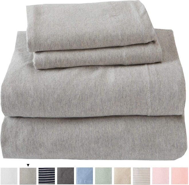 Great Bay Home Jersey Knit Sheets (4-Piece Set)