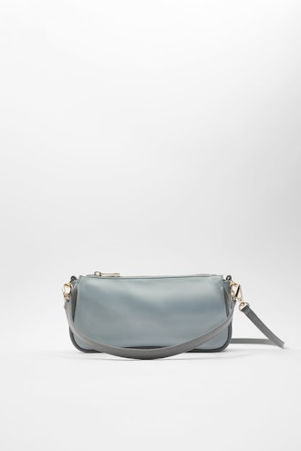 Zara Glossy Shoulder Bag