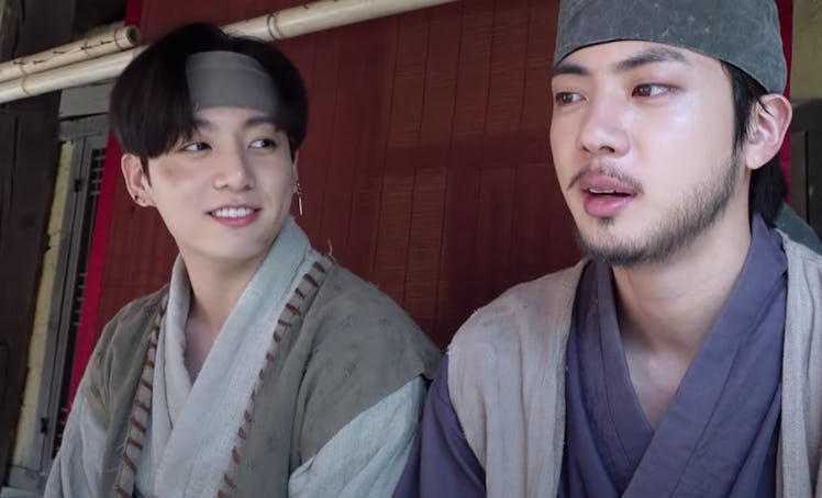 Jin and Jungkook from BTS had cameos in Suga's "Daechwita" video.