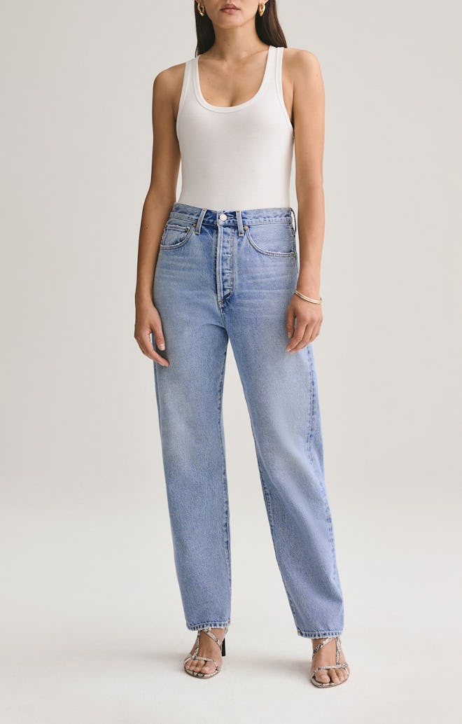 90s Mid-Rise Loose-Fit Jeans