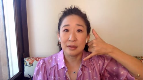 Sandra Oh recreated her iconic Princess Diaries scene