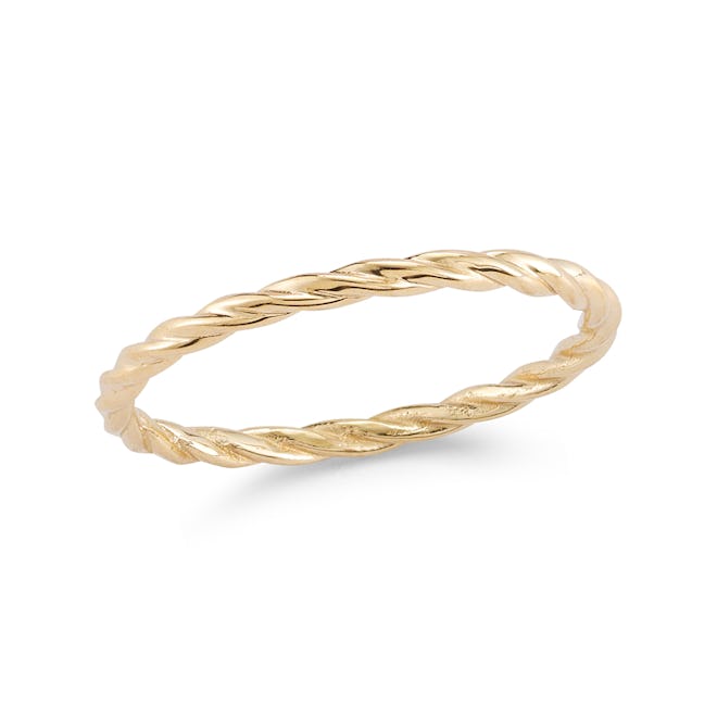 Gold Cable Ring